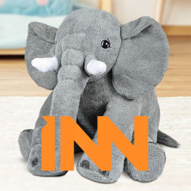 PLUSH TOY ELEPHANT FIGURE 90cm WHOLESALE FROM FACTORY